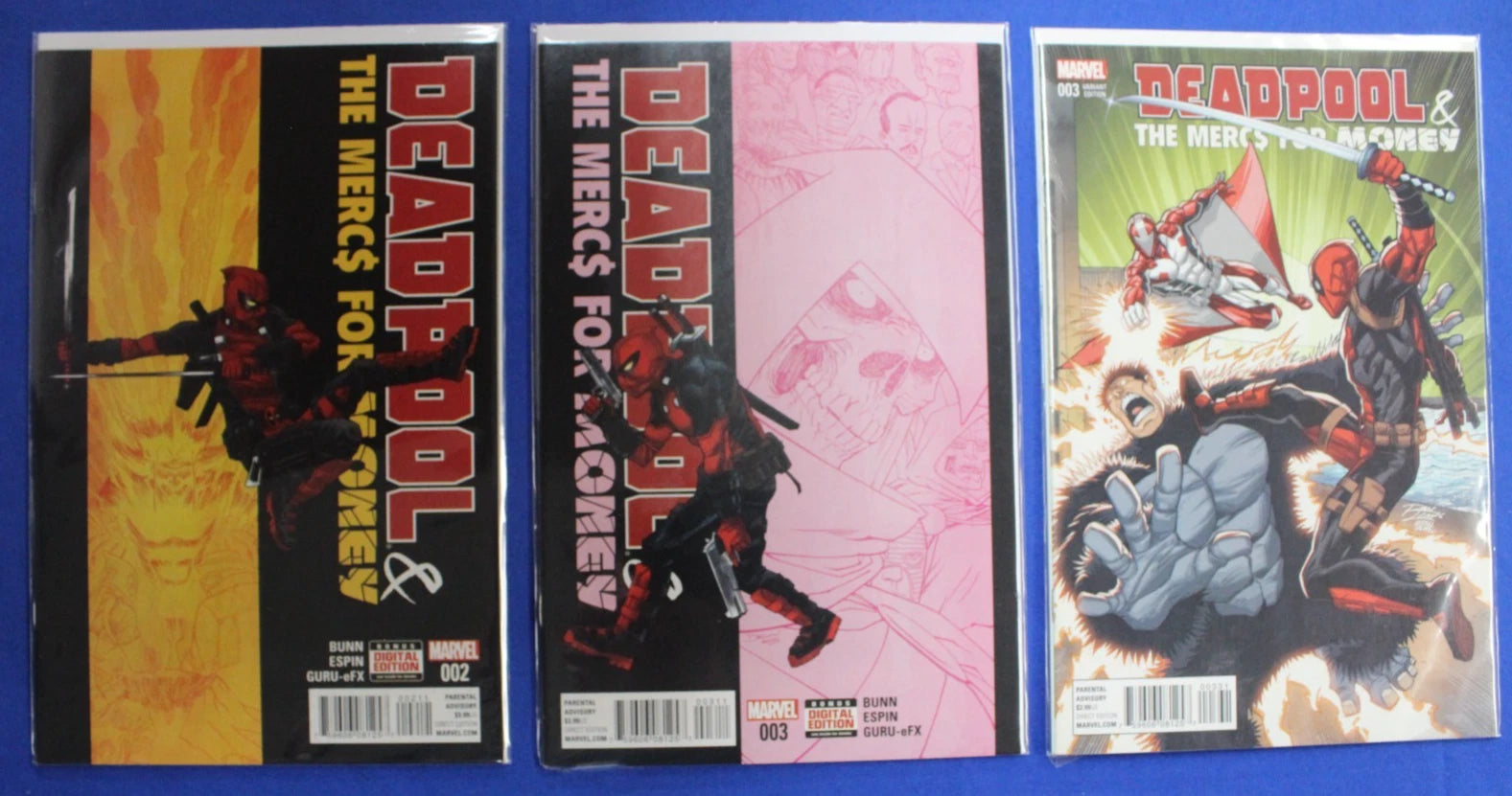 Deadpool Mercs for Money #1-5 & 1-10 Complete Sets Lot of 22 VF-VF/NM