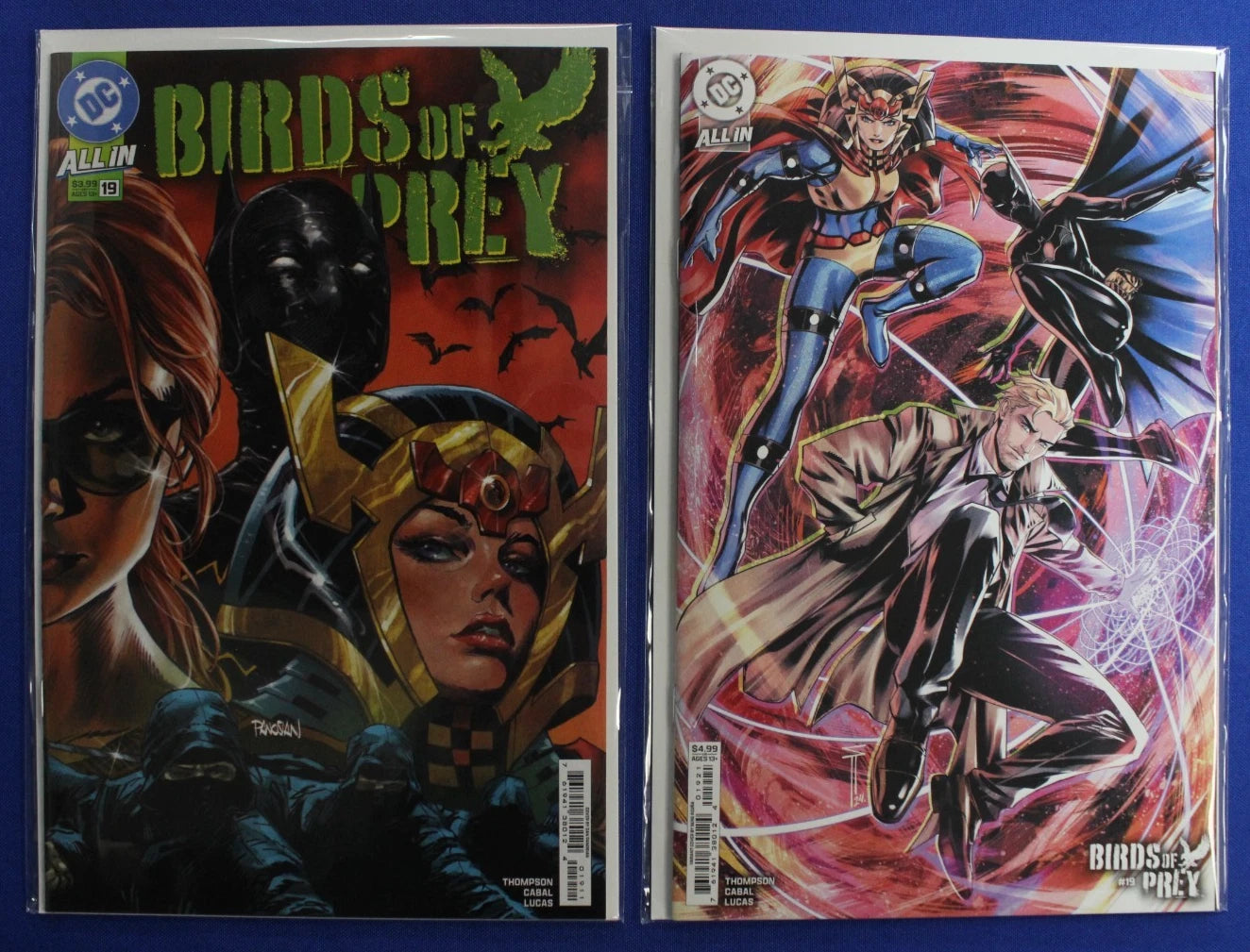 Birds of Prey #18-27 (Missing #23) + Variants Lot of 17 VF/NM