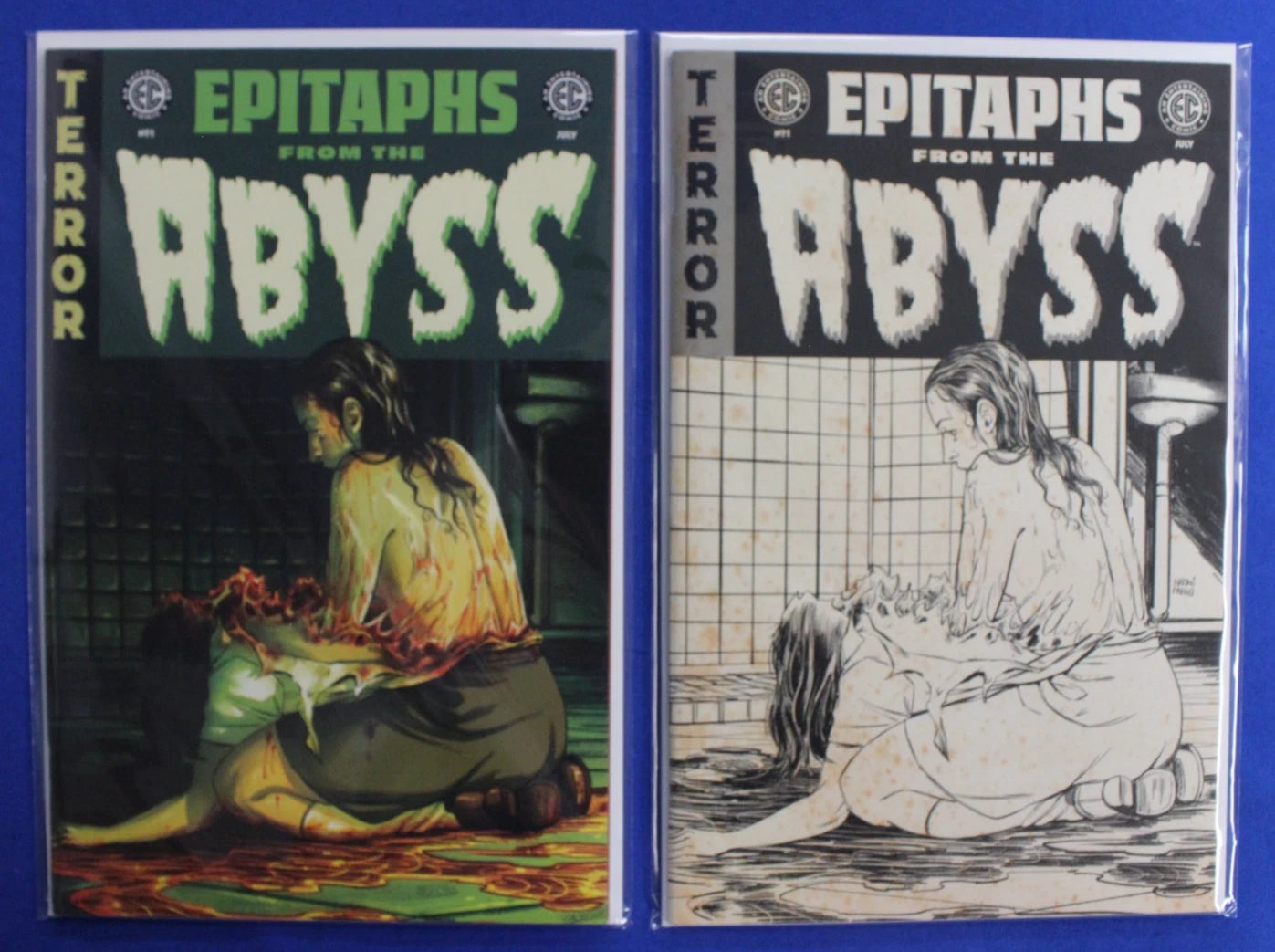 EC Epitaphs From the Abyss #1 Naomi Franquiz & Sketch Variant VF/NM