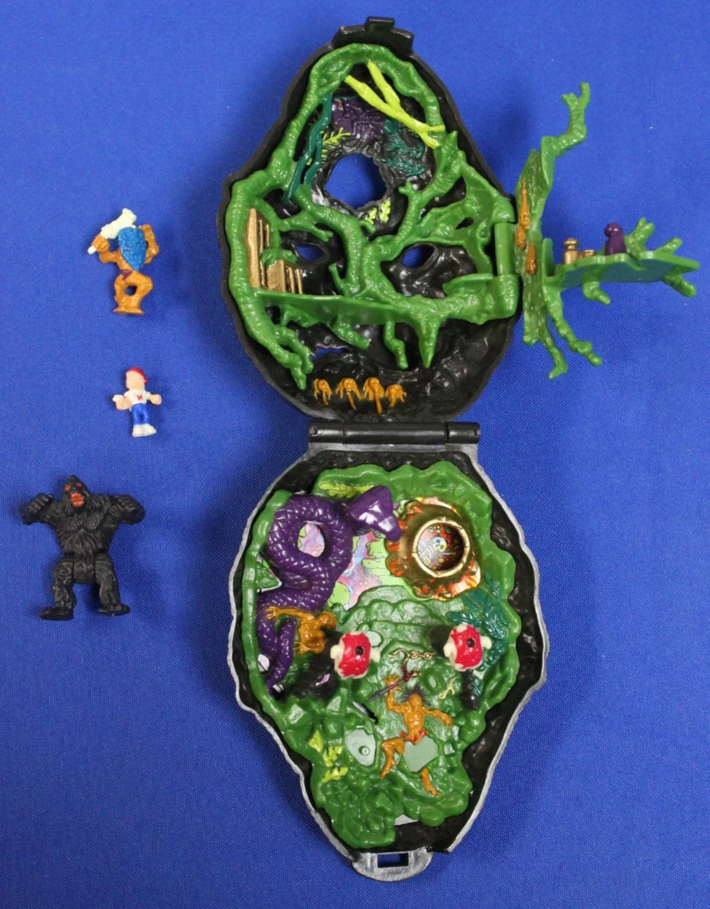 Bluebird 1990s Mighty Max Doom Zone Playset Figure Toy Lot of 13