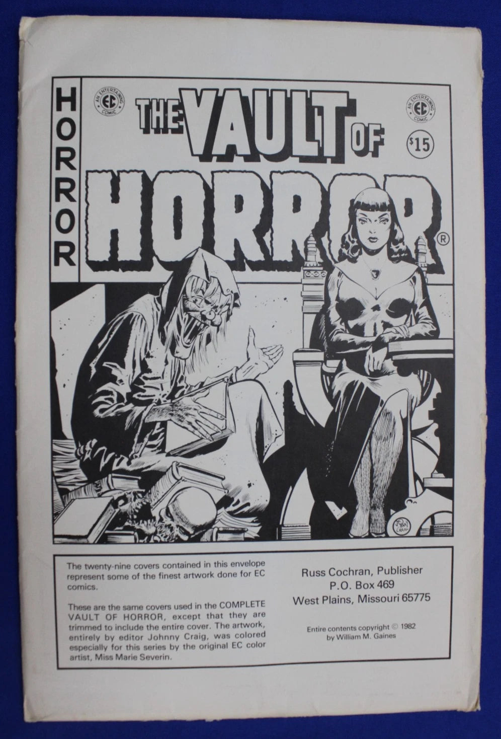 EC The Vault of Horror Cover Portfolio Set of 29 Art Prints Ross Cochran