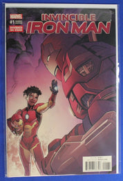 Invincible Iron Man #1-3 + Variant & Champions #4 VF/NM