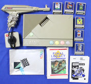 Atari XE Console with Light Gun, Joystick, 6 Games, & Manuals NOT TESTED