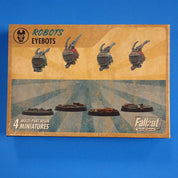 Fallout Wasteland Warfare Miniatures Lot of 6 - Robots, Zetans, & Legends of Vault 76 [Pre-Owned]