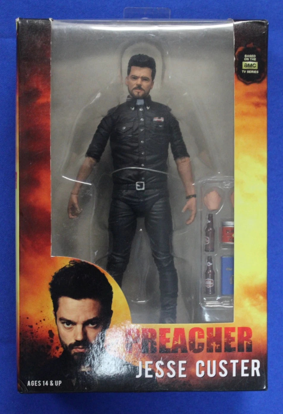 NECA Preacher Jesse Custer and Cassidy Figures Lot of 2