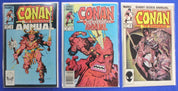 Conan the Barbarian Annuals #1-12 Complete Set VG-FN