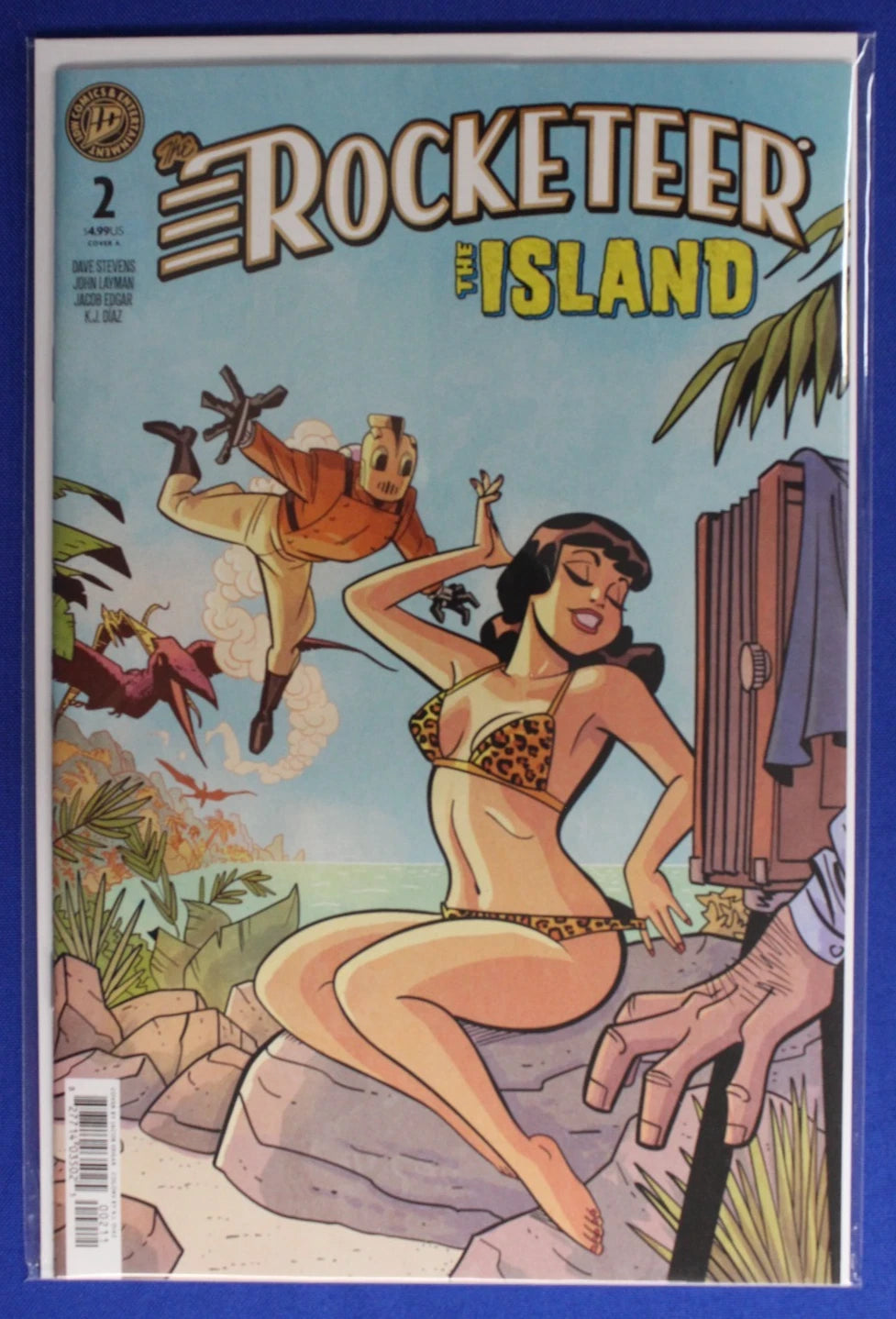 Rocketeer The Island #1 2 4 Near Complete Set + Extras Lot of 5 VF/NM