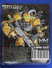 Mayhem Mekanics 2018 Unrustable Bastards Kickstarter Transformable Figure Lot