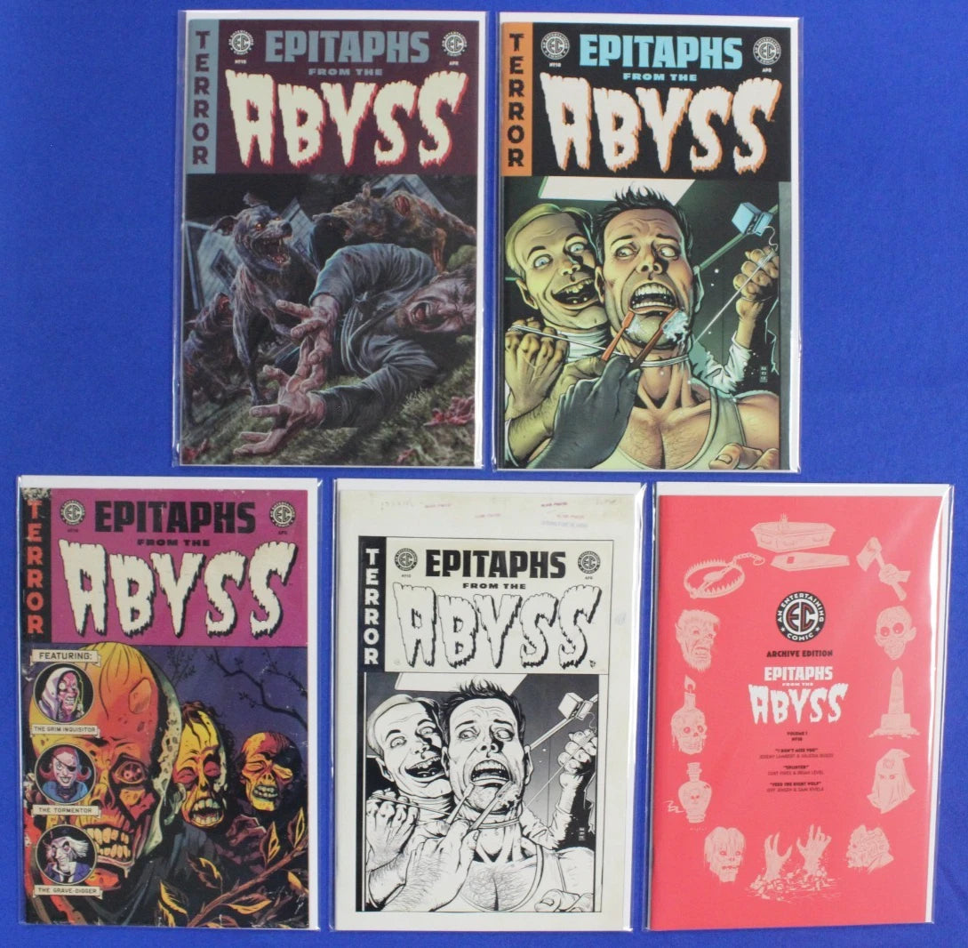 EC Epitaphs from the Abyss #1-12 Set + Tons of Variants Lot of 44 VF/NM