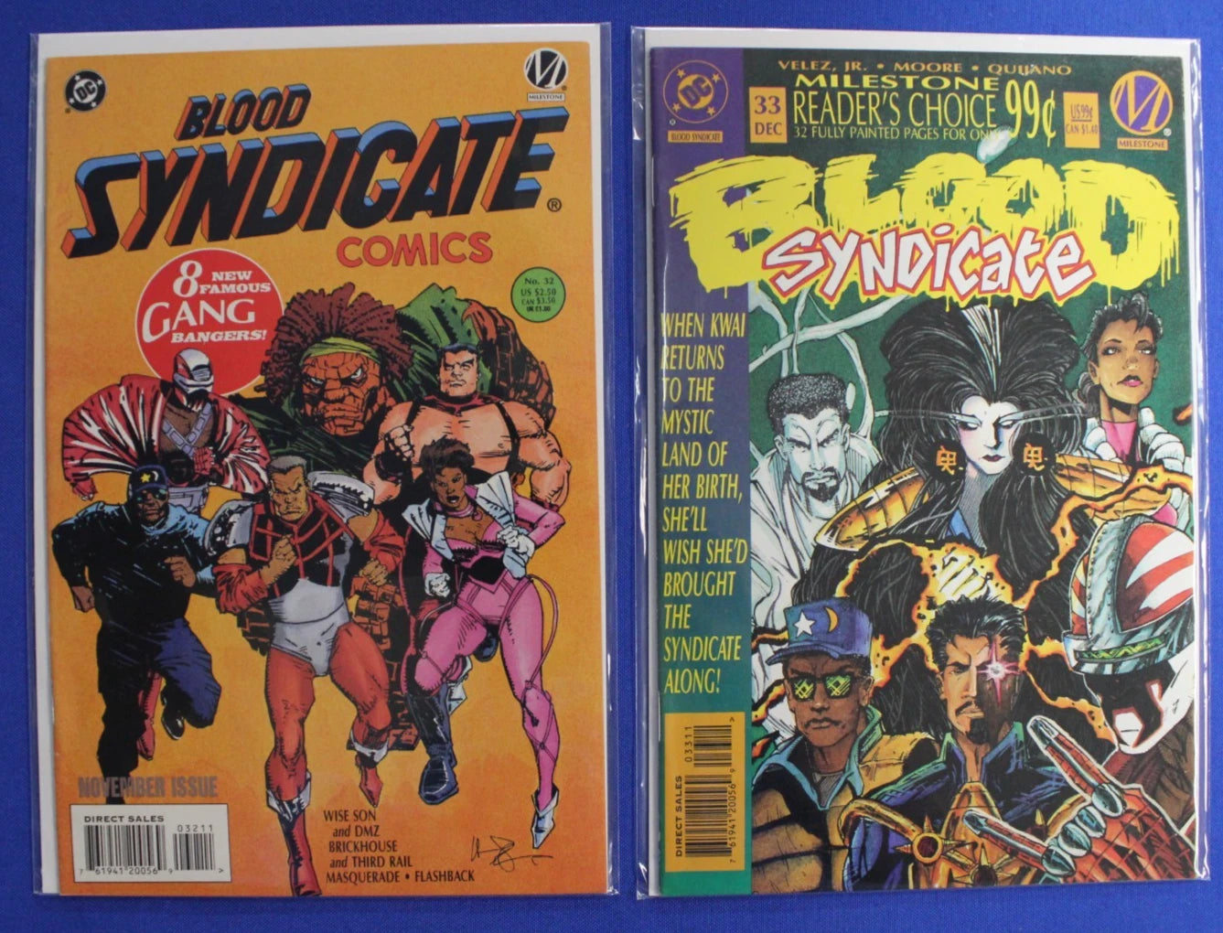 Blood Syndicate #32 & 33 VF