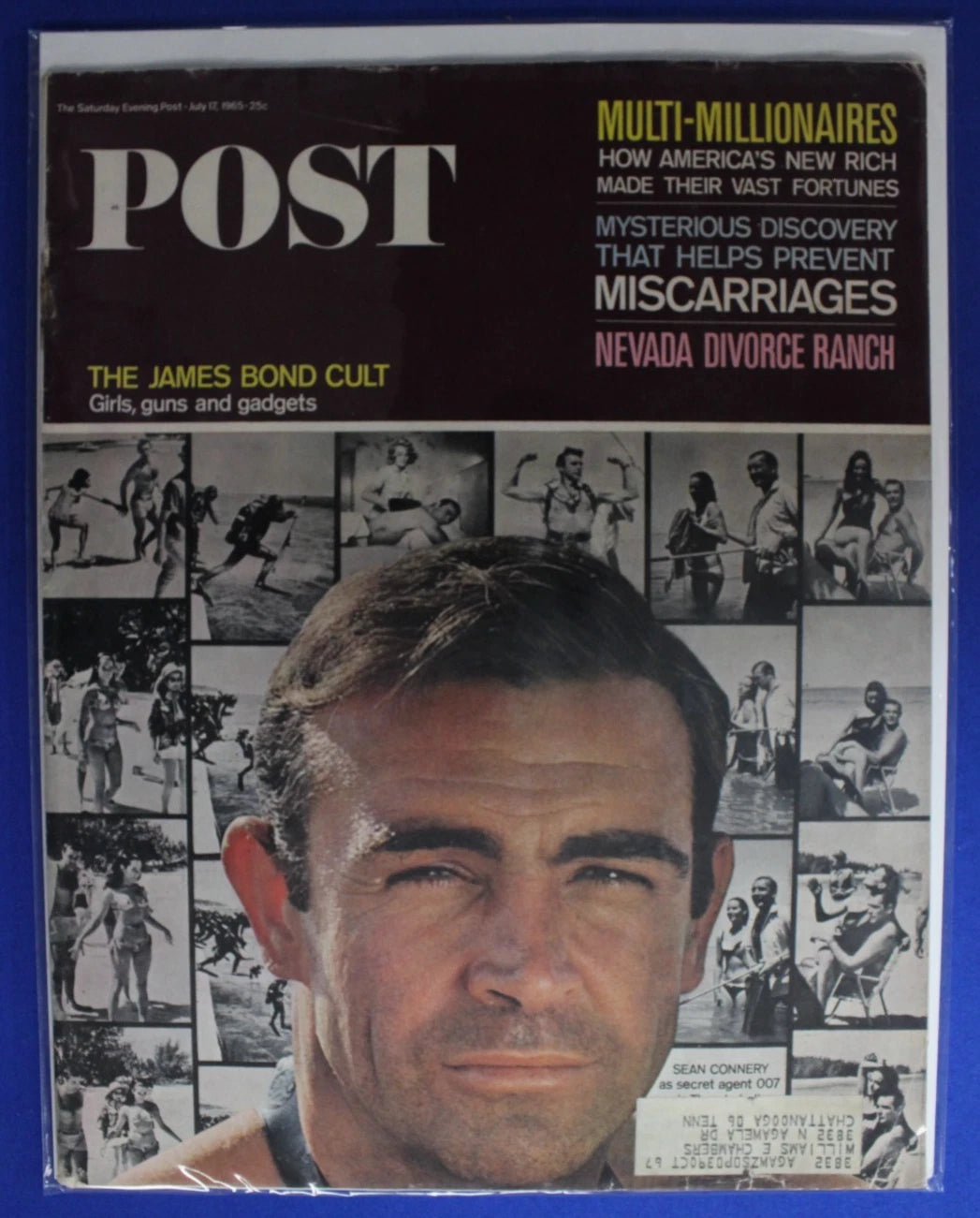 The Saturday Evening Post Magazine Lot of 4 VG