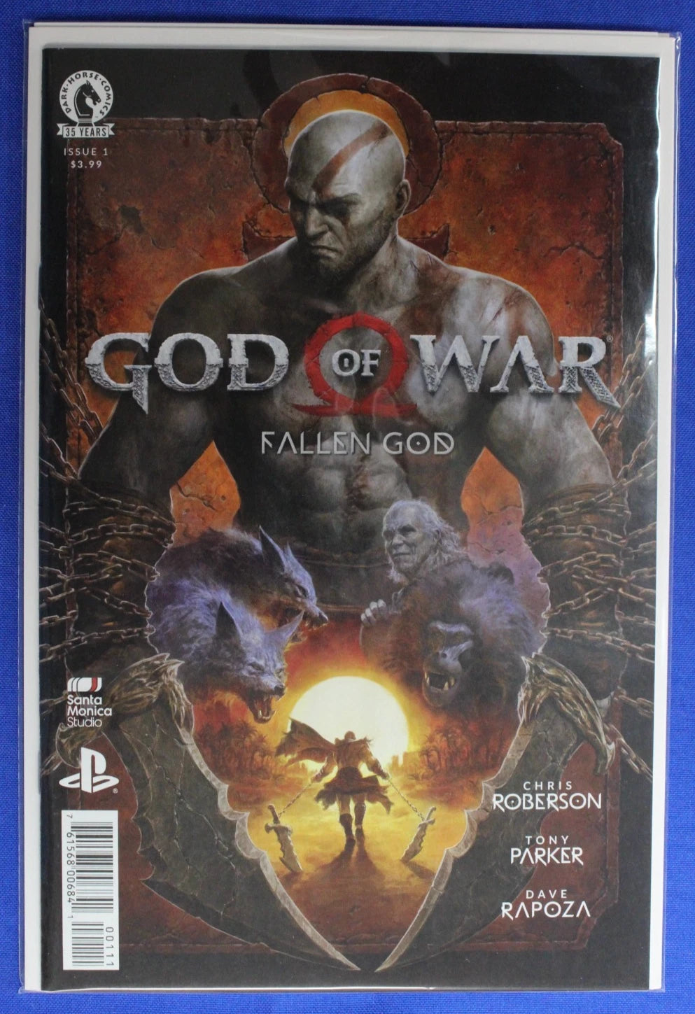 God of War Fallen God #1-4 Complete Set NM