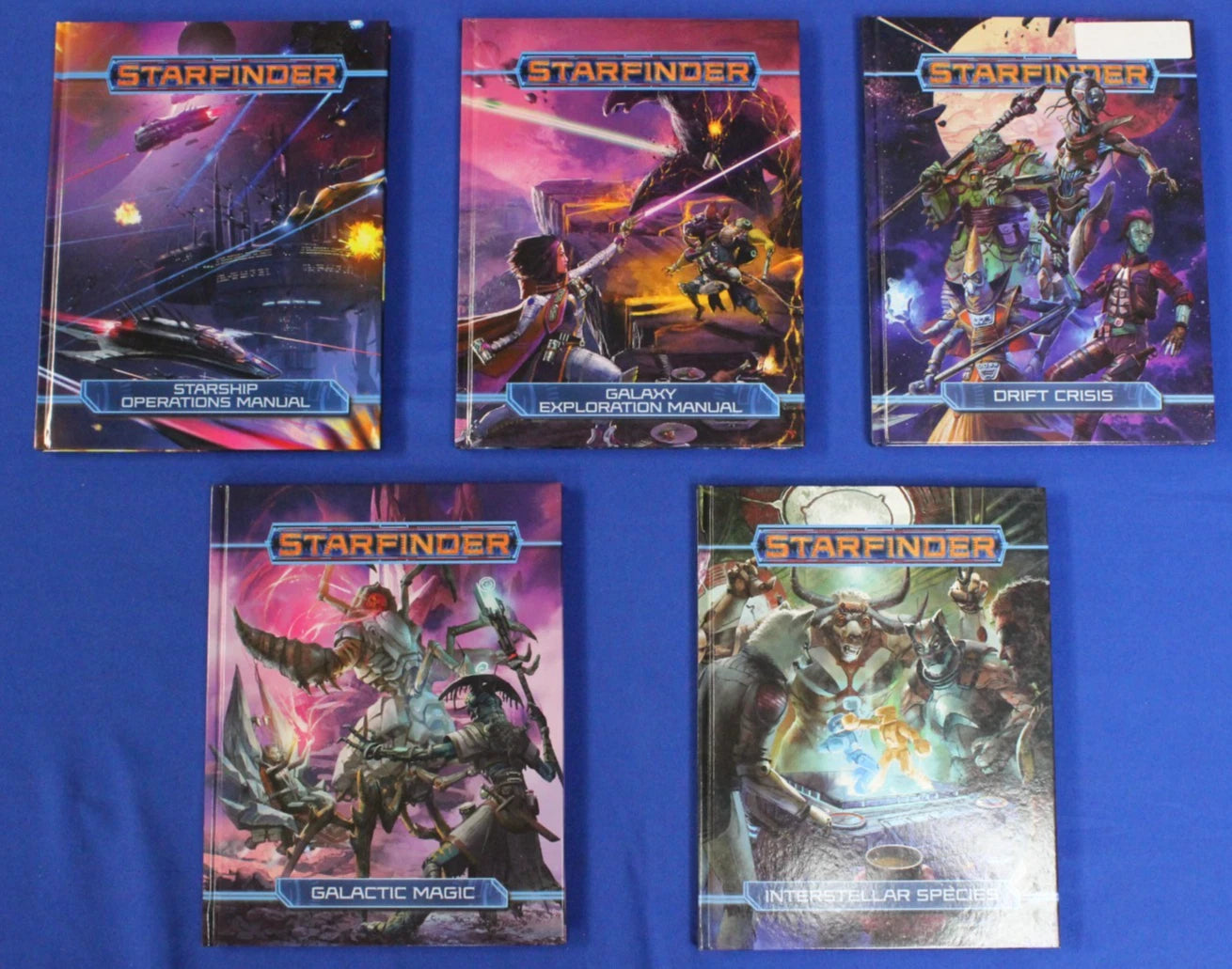 Starfinder RPG Pre-Owned Game Book Collection Lot of 29