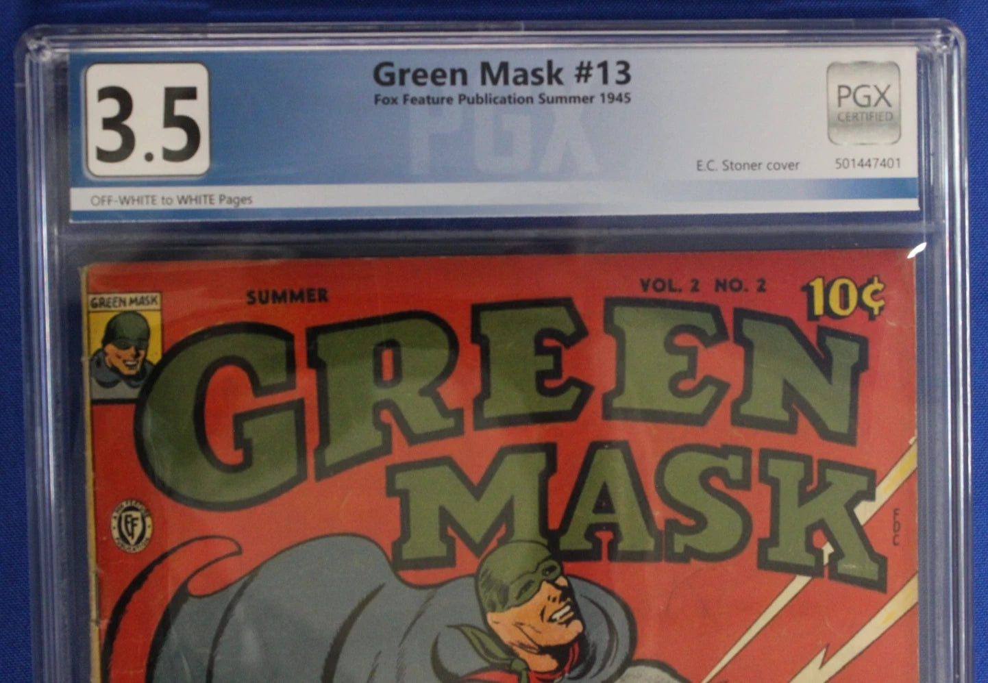 Green Mask #13 PGX 3.5