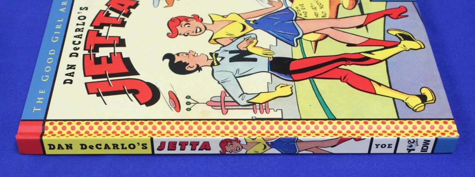IDW 2010 Dan DeCarlo's Jetta + Pin Up Art First Printing Hardcover