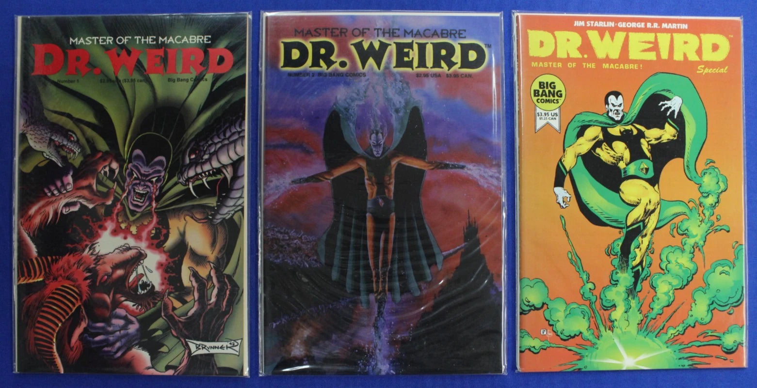 Dr. Weird #1 2 & Special Lot of 3 VF/NM