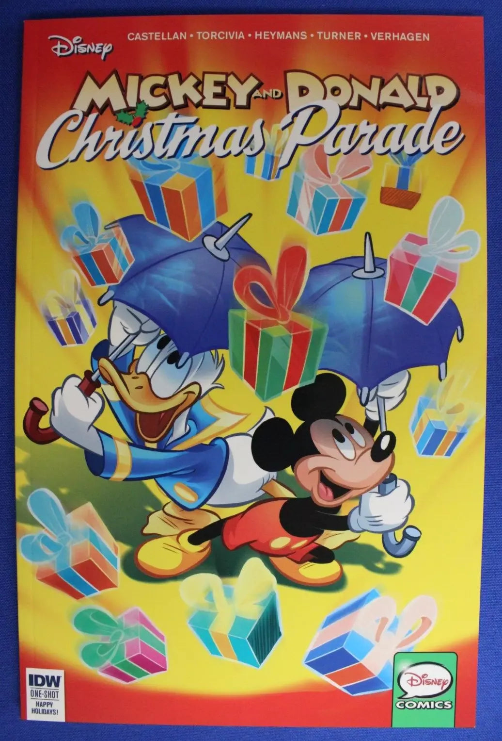 Walt Disney's Mickey and Donald Christmas Parade #1 3 4 Lot of 3 VF/NM
