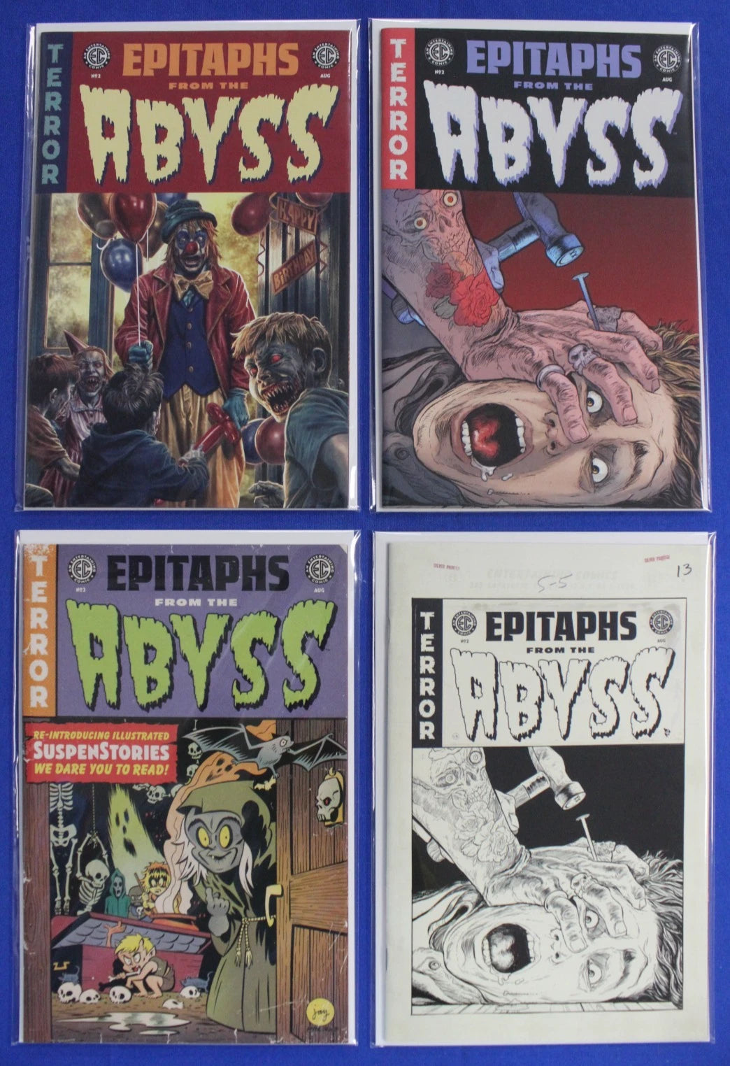 EC Epitaphs from the Abyss #1-12 Set + Tons of Variants Lot of 44 VF/NM