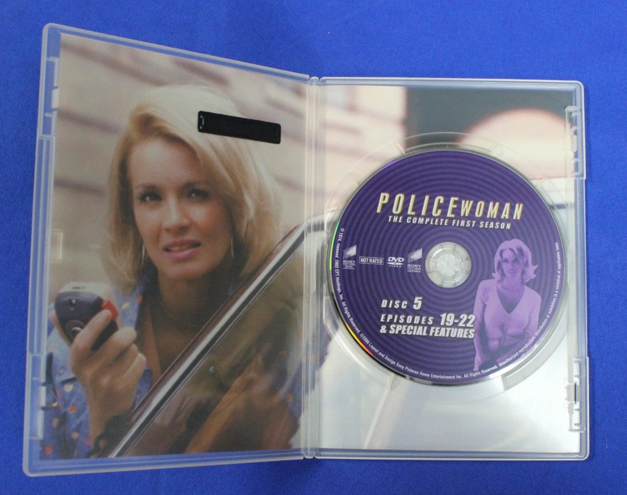NBC 1974 Police Woman The Complete First Season DVD Set