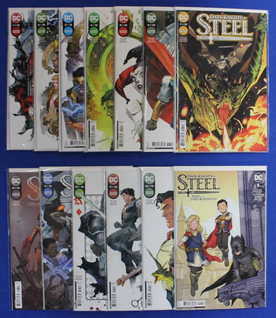 Dark Knights of Steel #1-12 + One Shot Complete Set VF/NM