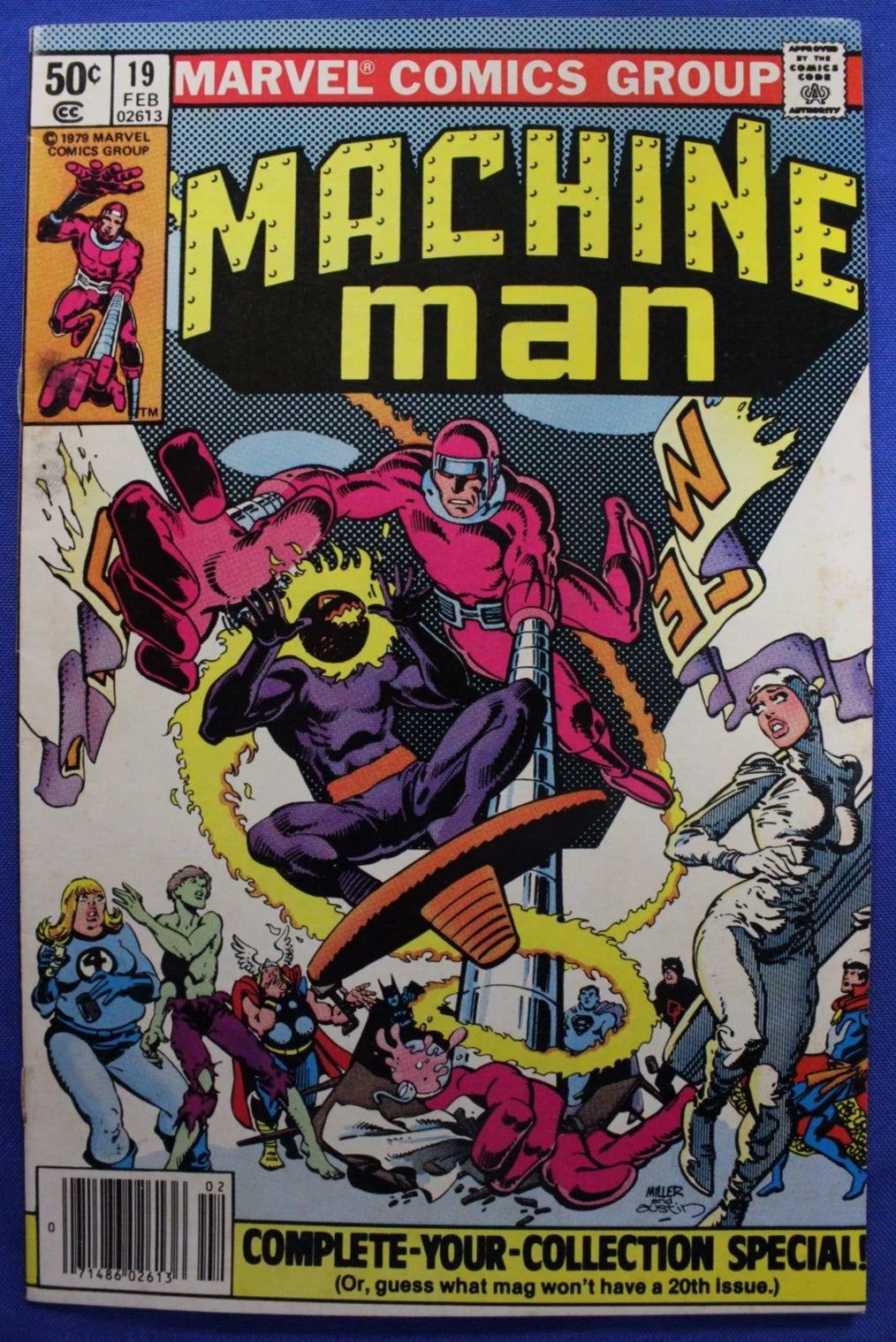 Machine Man Lot of 23 FN-VF
