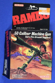 Coleco 1986 Vintage Rambo Toy Weapons Lot Complete in Box