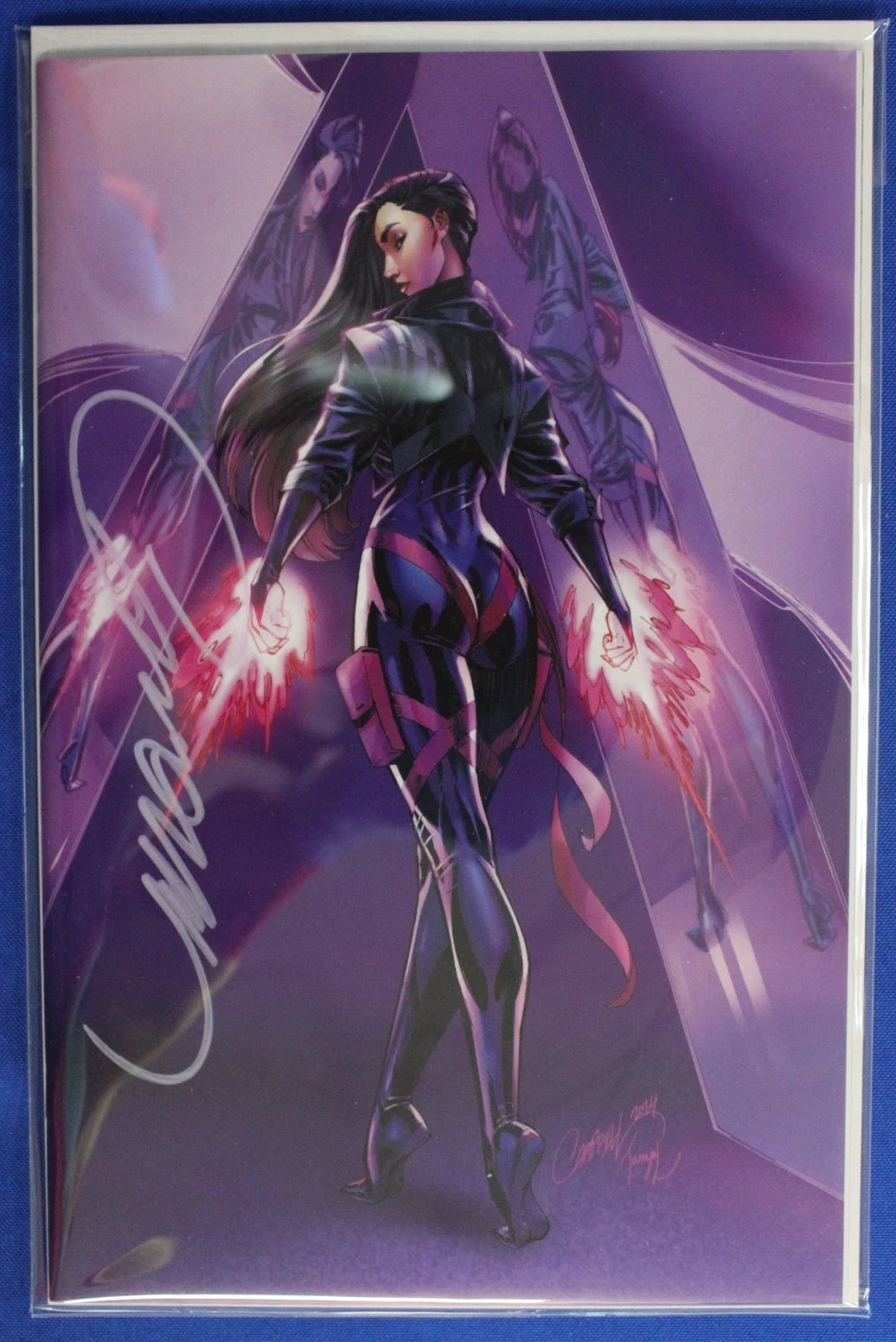 X-Men #1 1:100 J. Scott Campbell Virgin Variant SIGNED w/COA NM