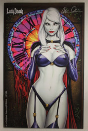Lady Death #1 Mike DeBalfo Original Drawing Edition SIGNED Brian Pulido #32/180