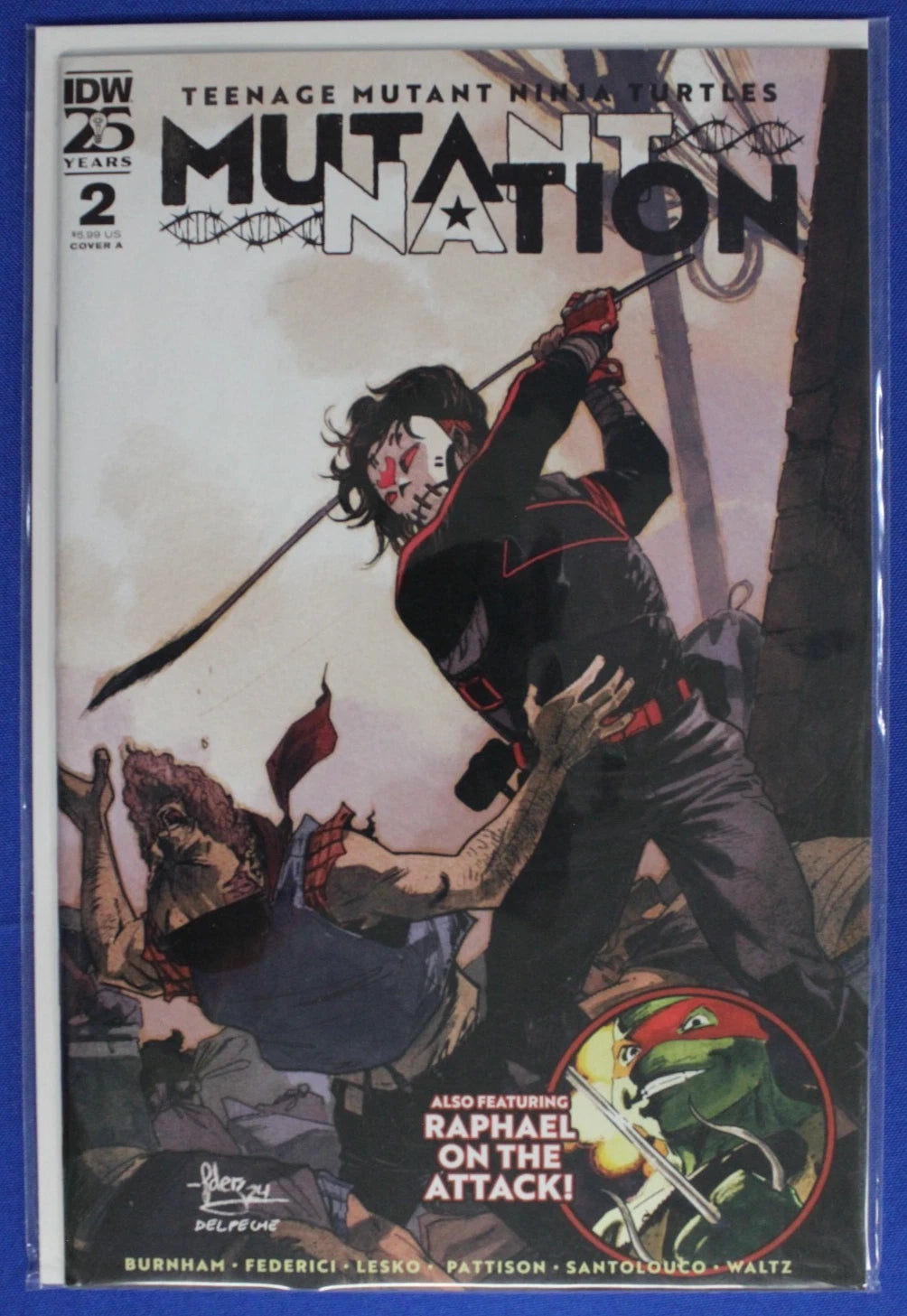 Teenage Mutant Ninja Turtles Mutant Nation #1-9 Complete Set VF/NM