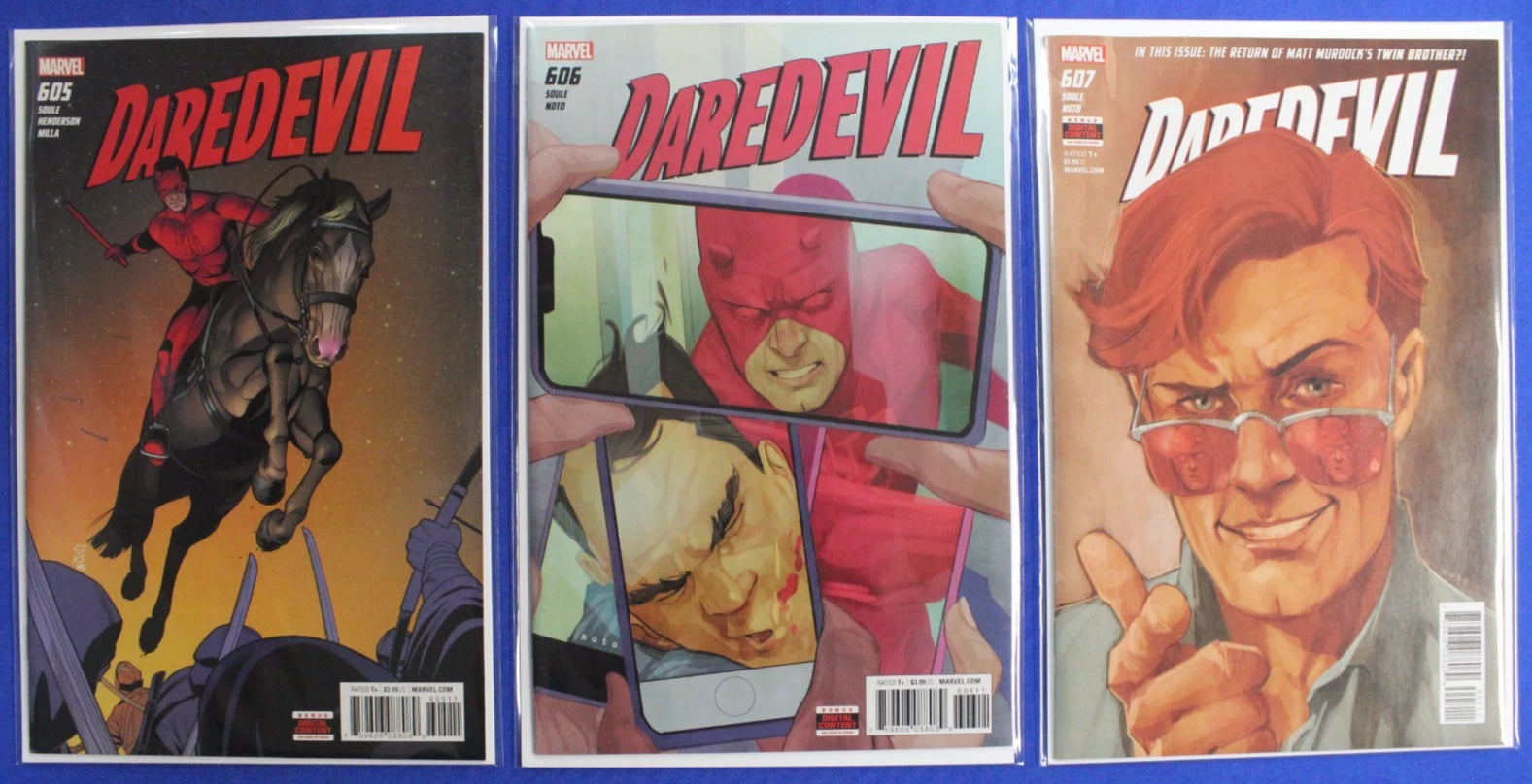 Daredevil #595-612 Complete Set Lot of 18 VF/NM