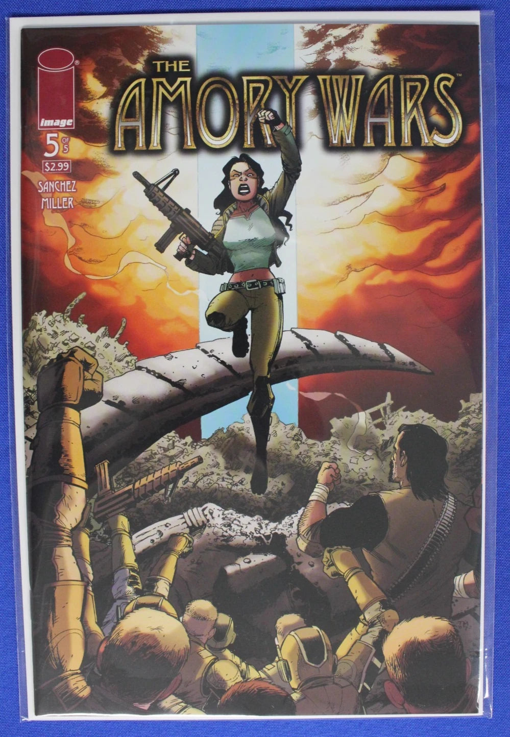 The Amory Wars #1-5 + #1 Cover B Signed by Claudio Sanchez
