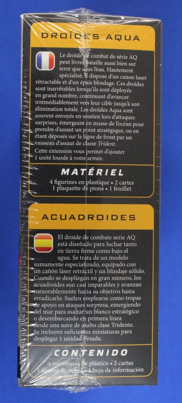 Atomic Mass Games Star Wars Legion Aqua Droids Unit Expansion Unopened