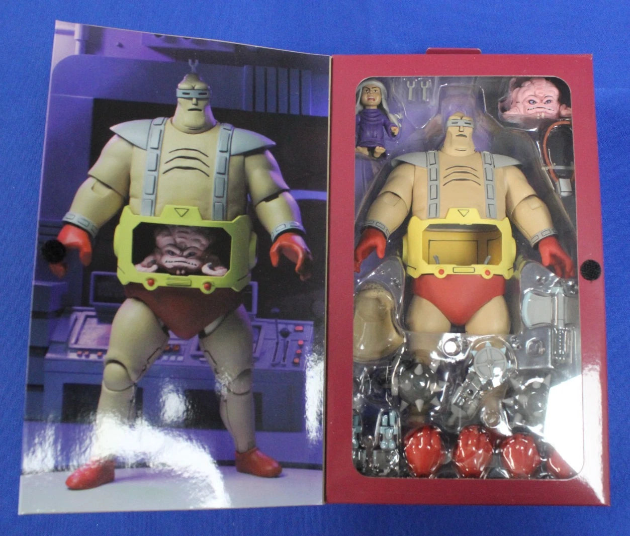 NECA Teenage Mutant Ninja Turtles The Wrath of Krang Figure Complete in Box
