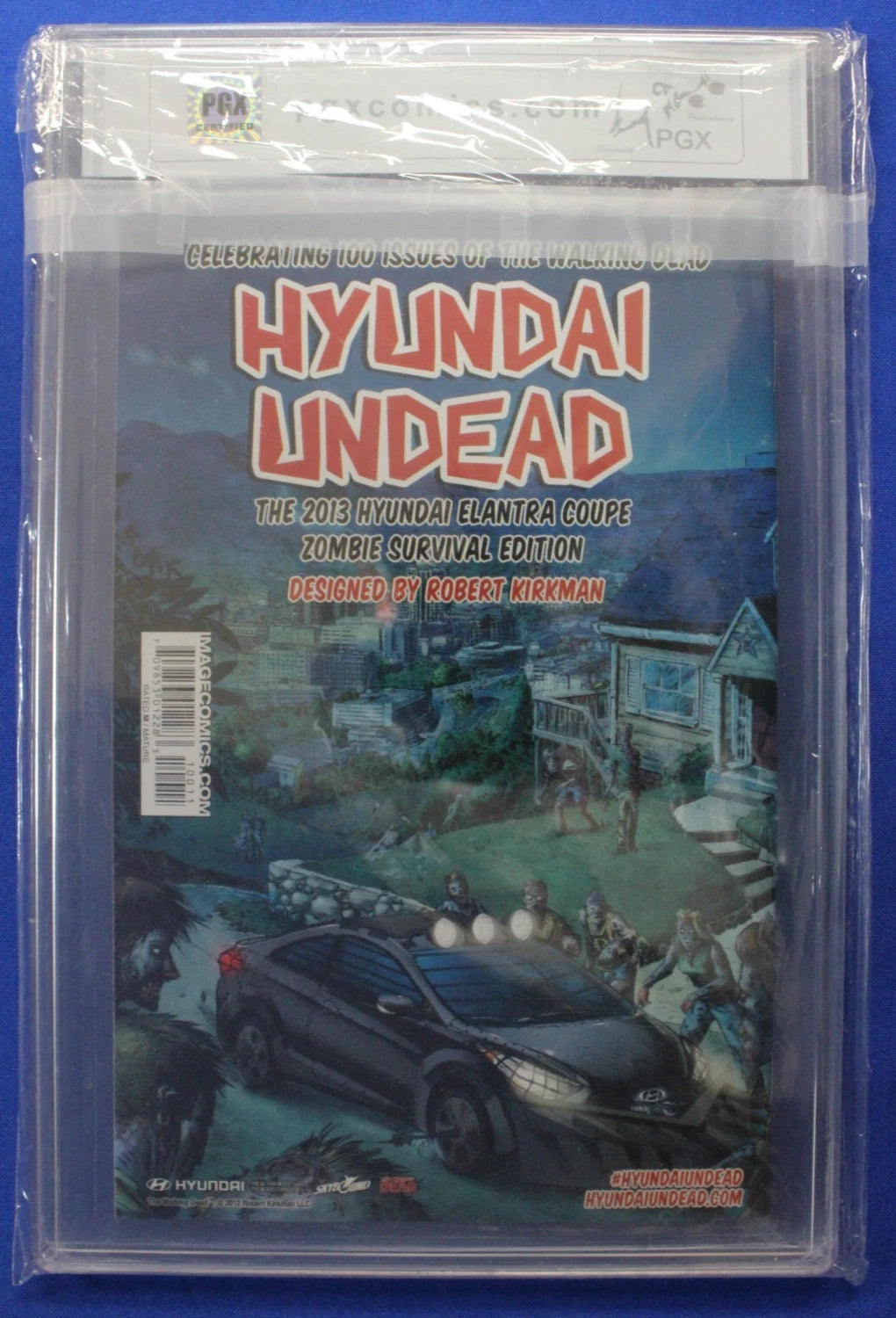 The Walking Dead #100 SDCC Previews Variant PGX 9.9 M