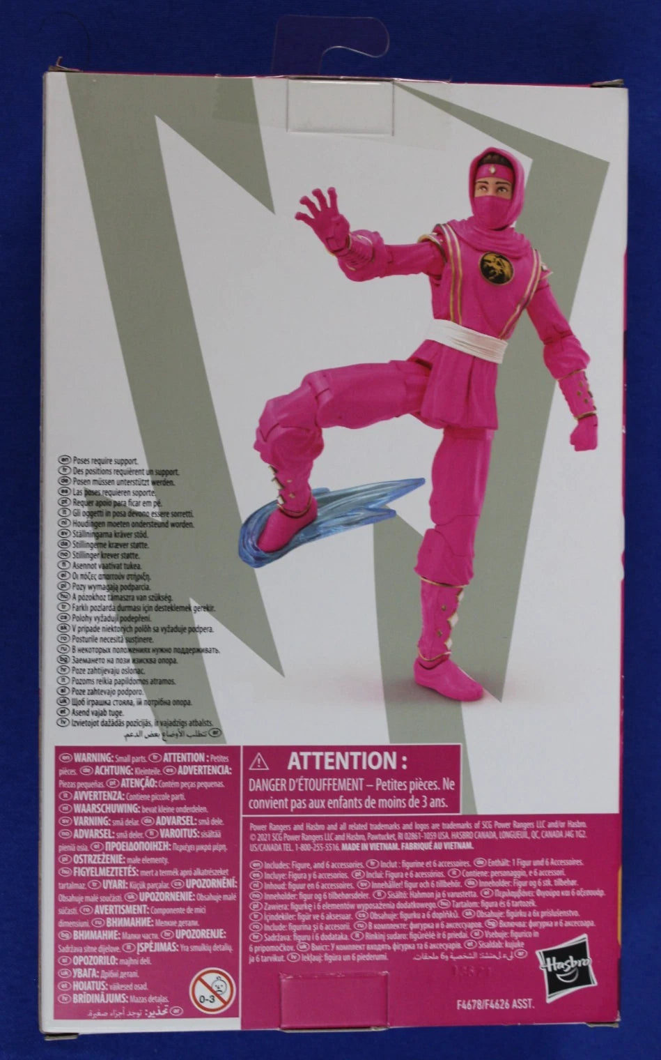 Hasbro Power Rangers Lightning Collection Ninja Rangers Figure Lot + Tenga