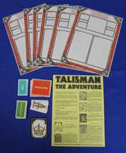 Games Workshop 1986 Talisman The Adventure Board Game Expansion No Box Complete