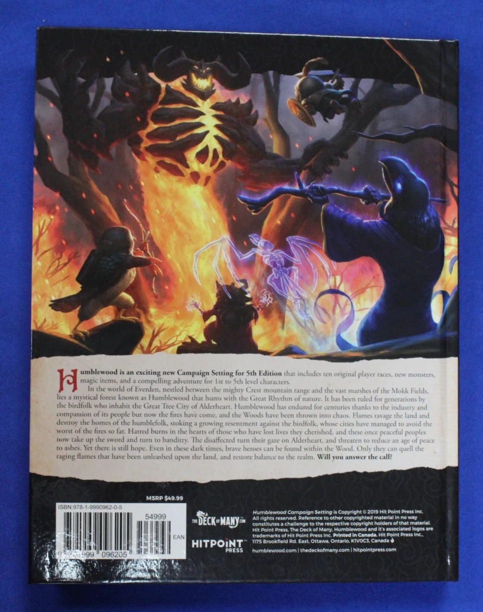 Humblewood Kickstarter Full Set Campaign Setting for Dungeons & Dragons 5e