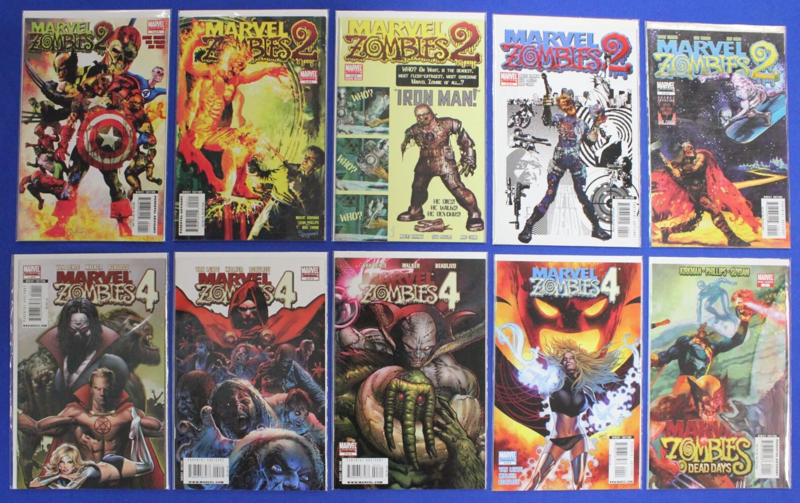 Marvel Zombies 2 #1-5 + 4 #1-4 + Dead Days One-Shot Complete Set NM