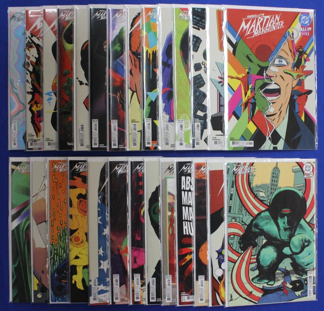 Absolute Martian Manhunter #1-12 + Variants Lot of 27 VF/NM