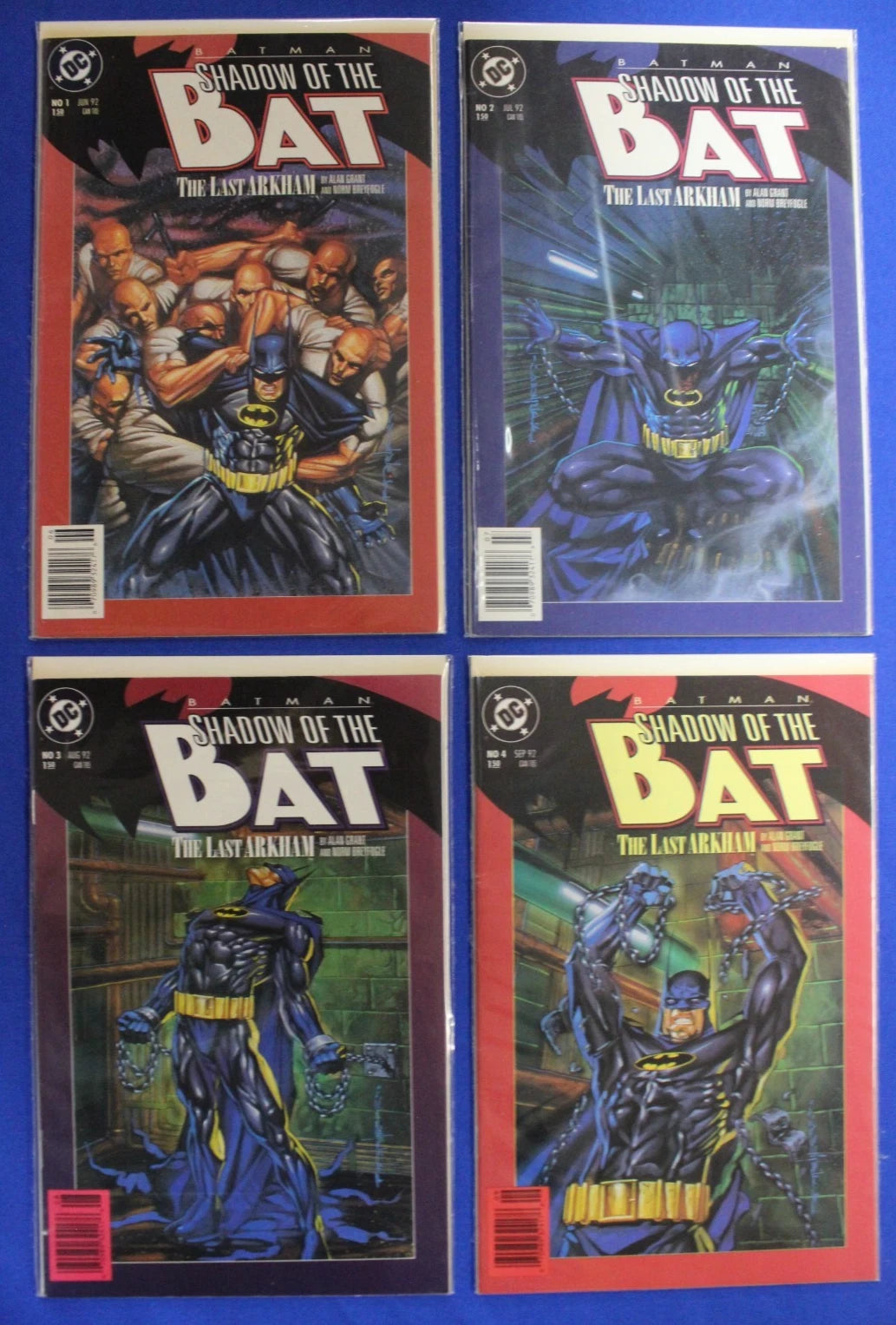 Batman Shadow of the Bat #1-4 The Last Arkham Complete Set FN-VF
