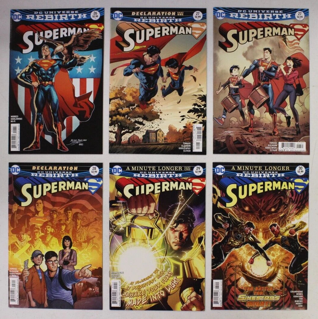 Superman #1-45 Complete Run Set + Annual & Variants VF