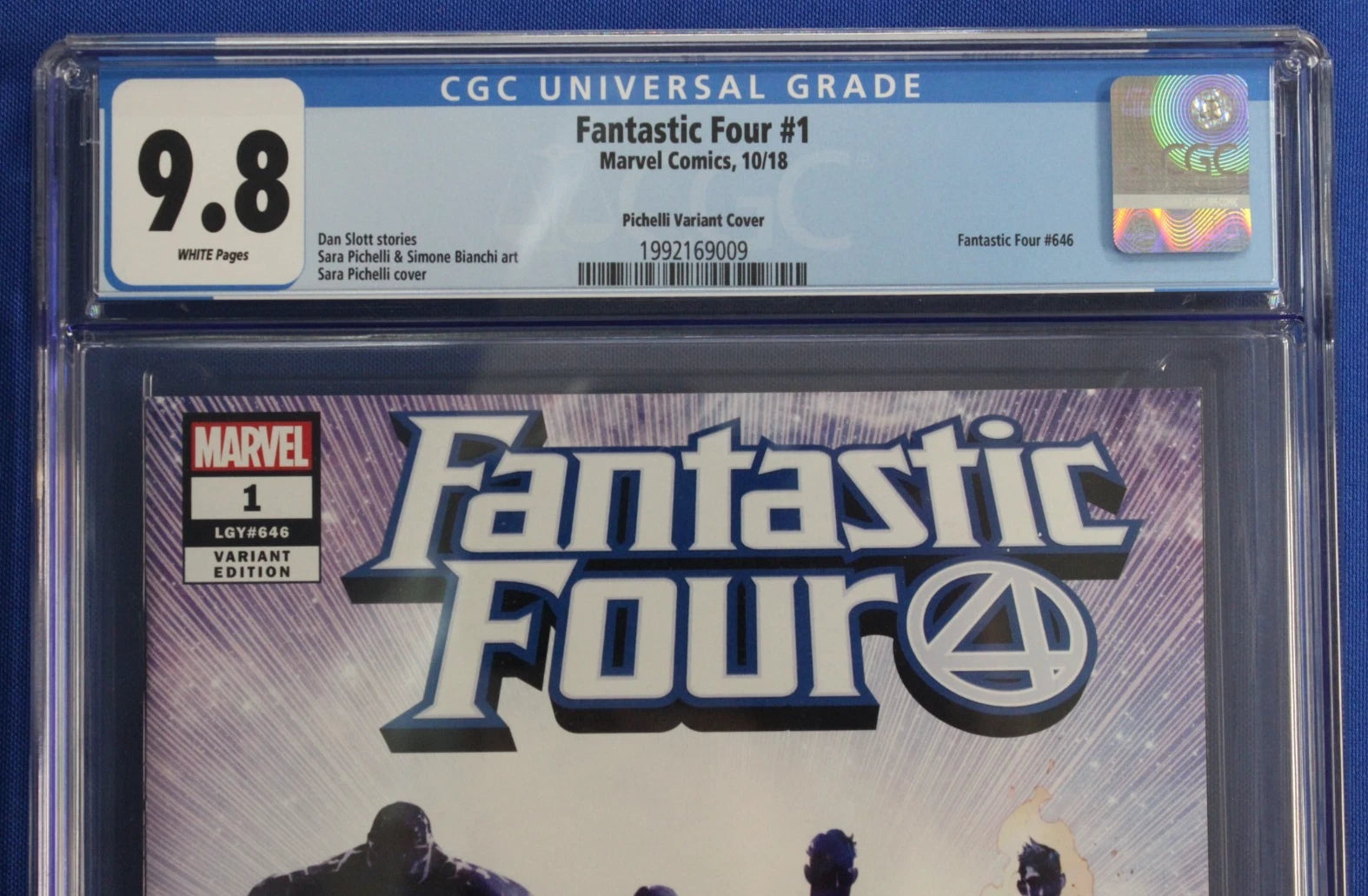 Fantastic Four #1 (2018) Pichelli Variant CGC 9.8
