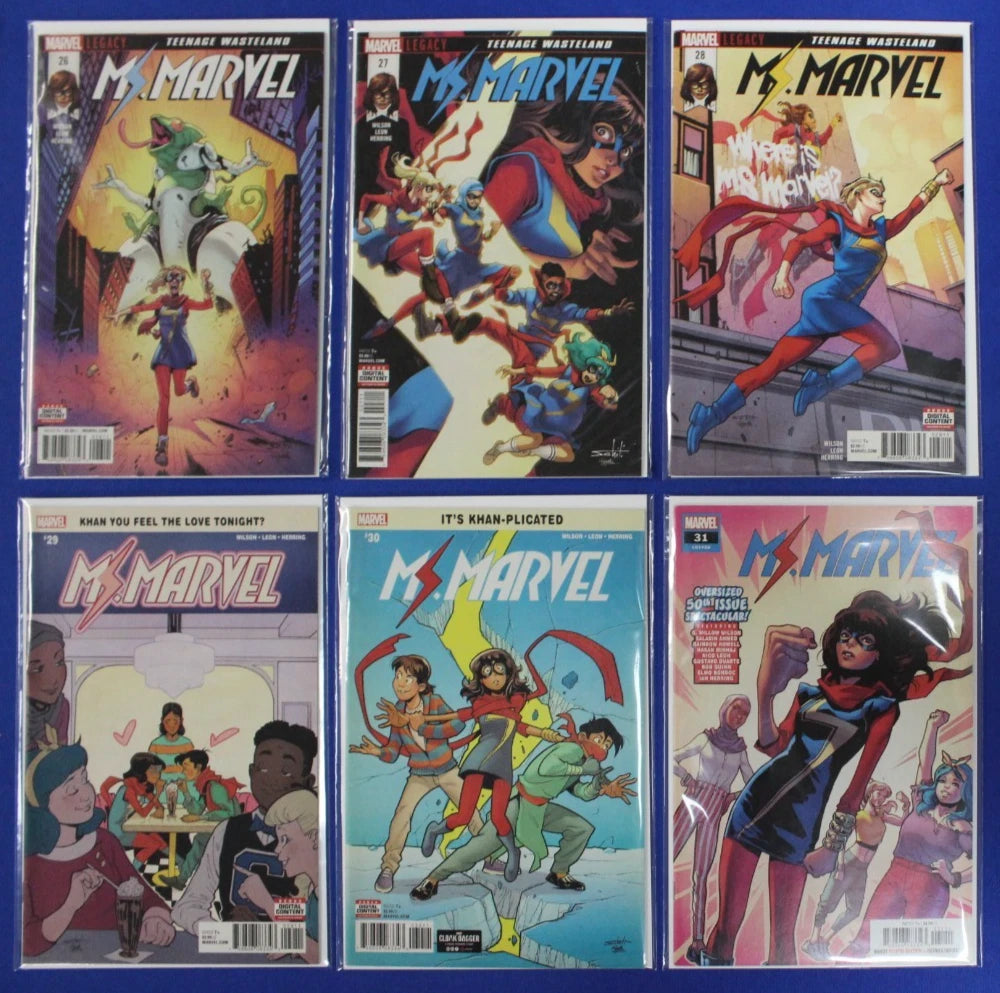 Ms. Marvel #1-38 Complete Set VF-VF/NM