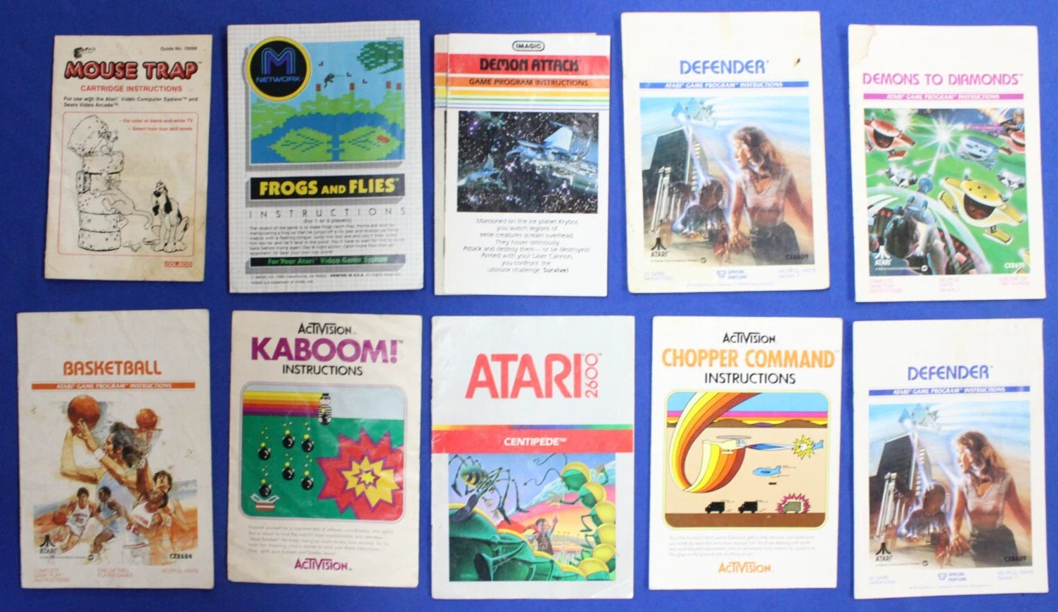 Lot of 54 Manuals Atari Sega Saturn Galoob Game Genie Sega Genesis