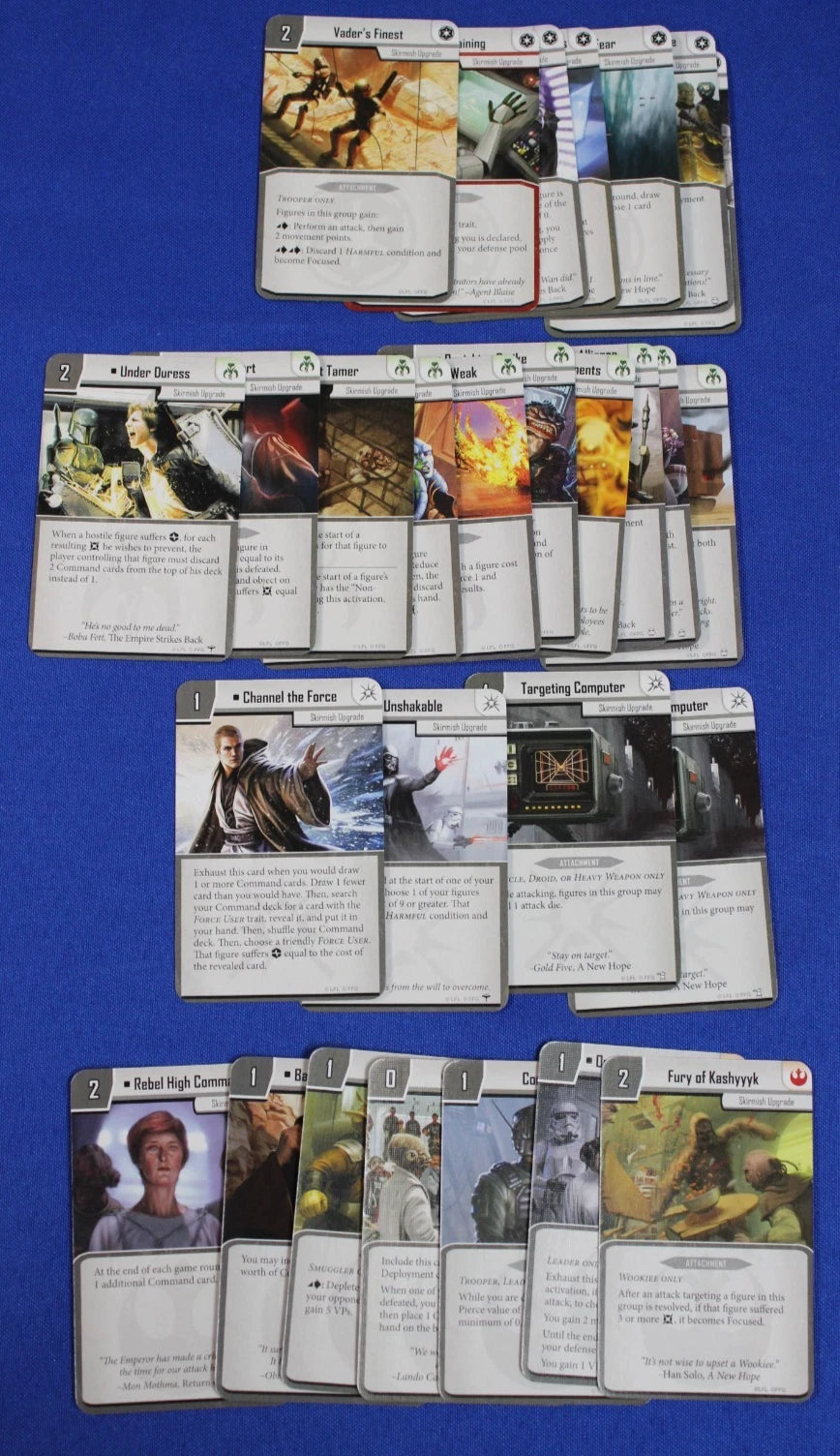 Star Wars Destiny Dice and Card Game + Star Wars Imperial Assault Game Mixed Lot
