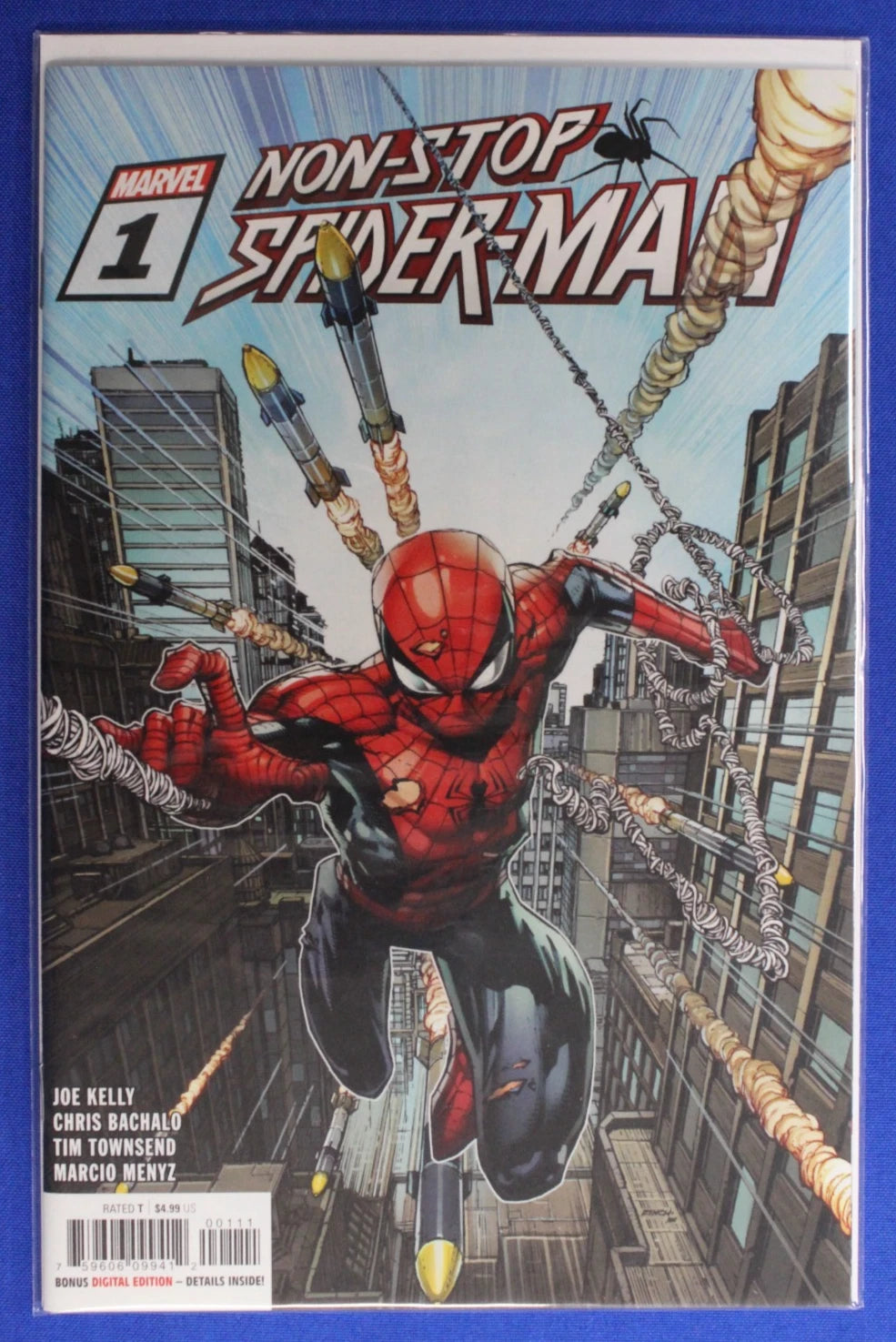 Non-Stop Spider-Man #1-5 Complete Set + Variants Lot of 7 VF/NM