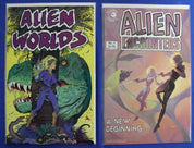 Alien Worlds #1 & Alien Encounters #1 VF/NM