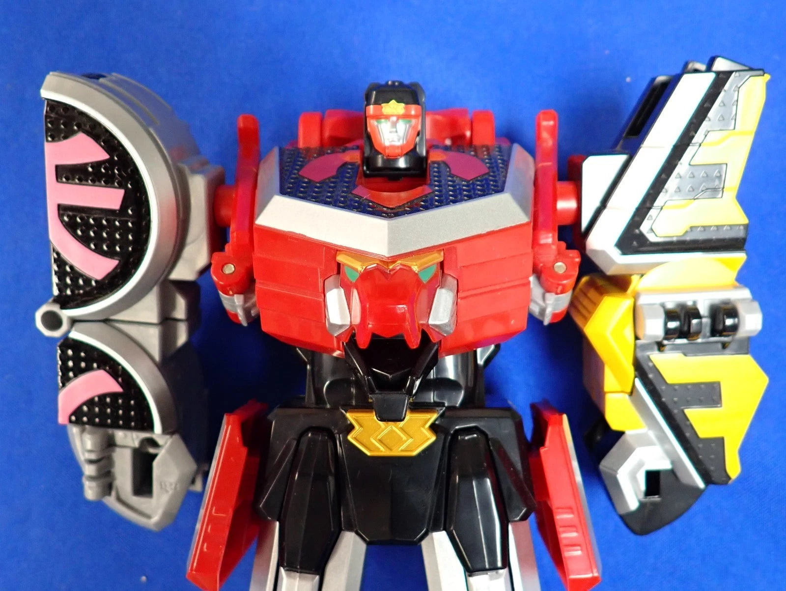 Bandai Power Rangers Super Samurai Deluxe Lot of 5 Zords and Megazord
