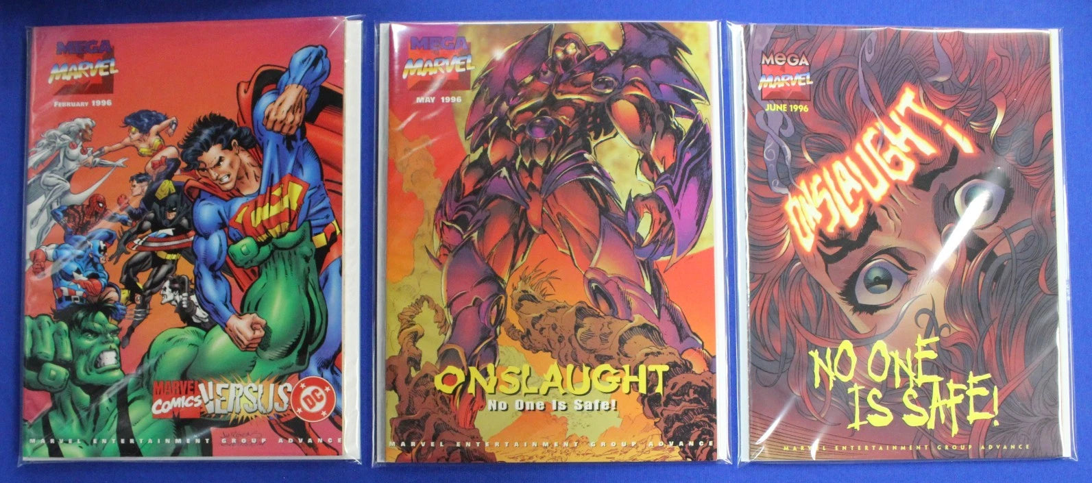 Mega Marvel Catalog Magazine Lot of 11 FN-VF