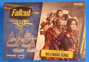 Fallout Miniatures & Dice Lot of 5 Wasteland Warfare Factions Hollywood Icons [Pre-Owned]